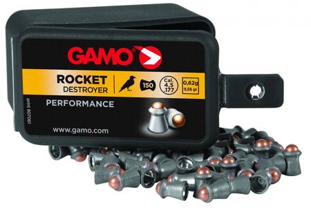 Gamo 177 Rocket Pellets w/Steel BB 150's