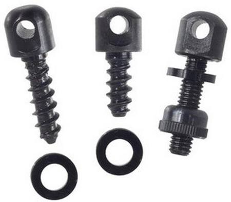 The Outdoor Connection TOC Swivel Stud Set Black W-w-ms