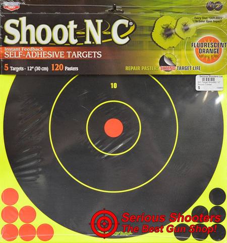 Birchwood Casey Target Shoot n c 12" Round 5 Sheet
