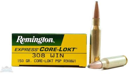 Remington 308 150GR Core Lokt Ammo 20RDS