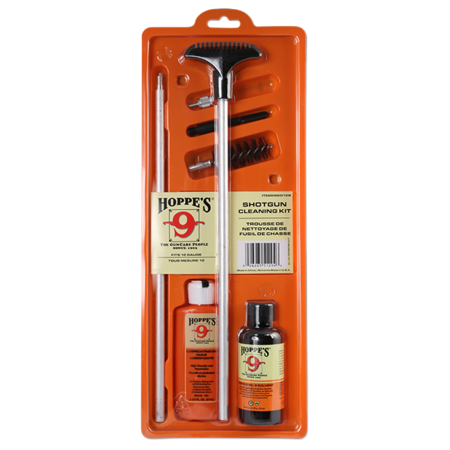 Hoppes Shotgun Cleaning Kit with Aluminum Rod 12 Gauge
