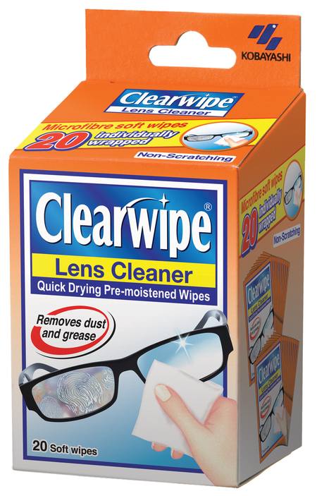 Clearwipe Lens Cleaner 20pkt