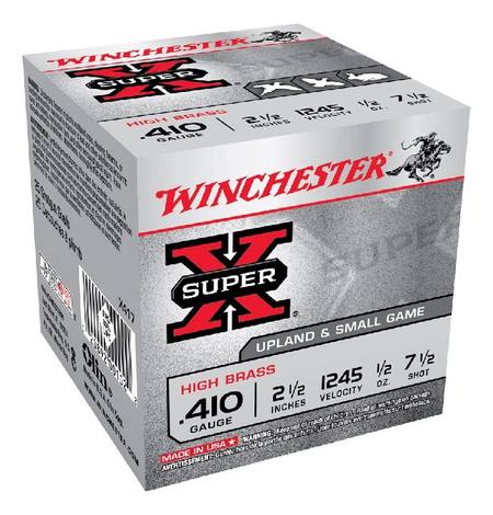 Buy Winchester SuperX .410G 7.5 2.5" 14gm 25 Rounds in NZ. 