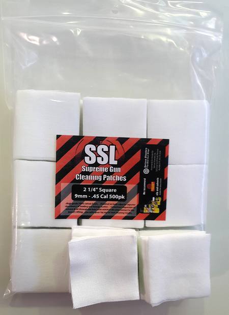 SSL Patches 2 1/4" 9mm - 45cal 500pk