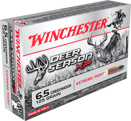 Winchester 6.5Creedmoor 125gr Deer Season XP